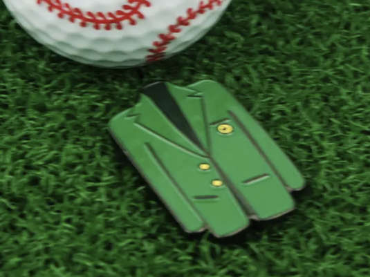 ***GOLF*** Masters Green Jacket Ball Marker