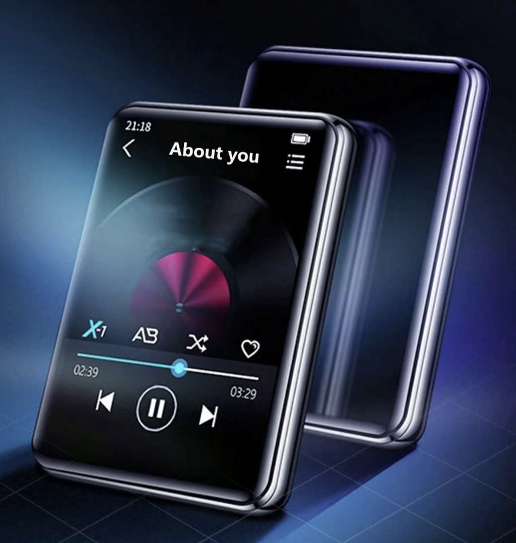 Mp3/Mp4 Player, FM Radio, Voice Recorder, 1.8 Inch Color Screen, Micro Sd Card slot, E-Book Reader