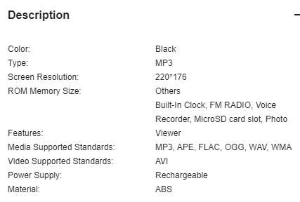 Mp3/Mp4 Player, FM Radio, Voice Recorder, 1.8 Inch Color Screen, Micro Sd Card slot, E-Book Reader