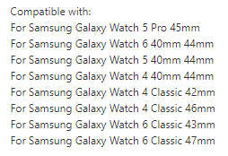 Dark Grey Camo Strap for Samsung Watch