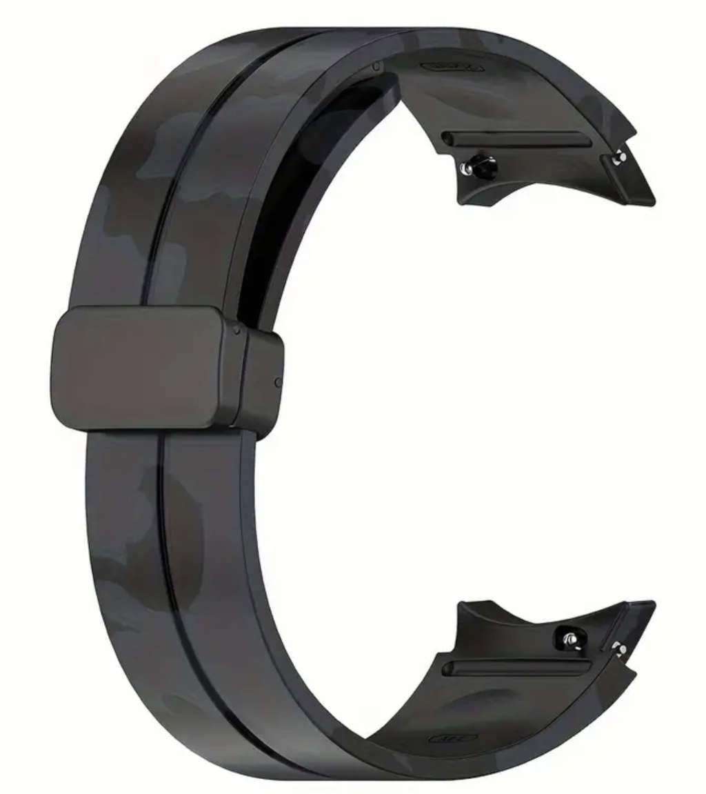 Dark Grey Camo Strap for Samsung Watch