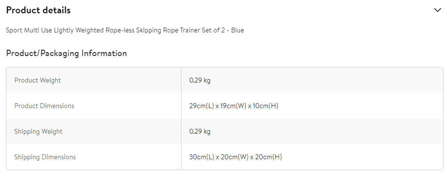 Cordless Skipping Rope