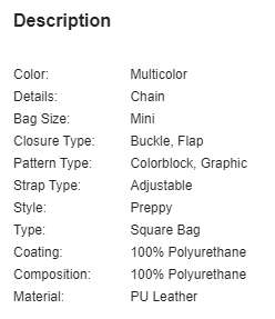 Mini Colour Block Handbag (Pink)