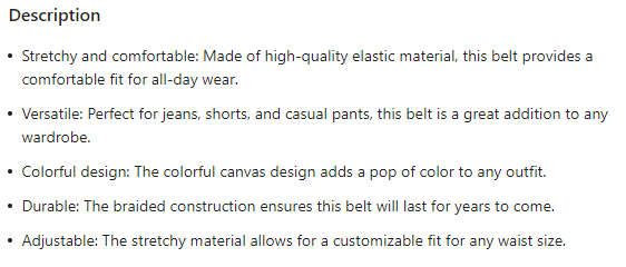 ***GOLF*** Electric Green Canvas Belt