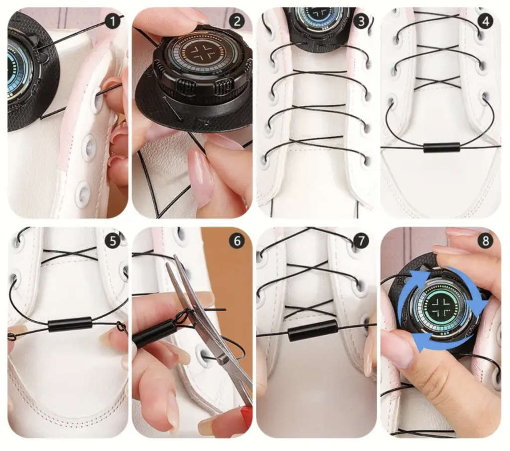 BOA Tech Shoe Laces (Black)