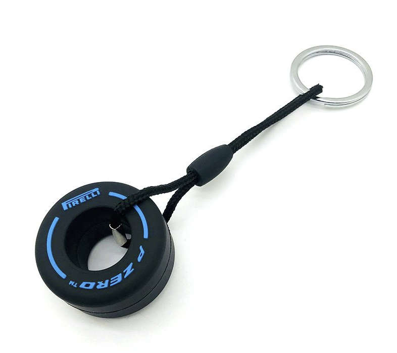 F1 Tyre Keyring (Blue) ***Bought @ Jeddah Grand Prix***
