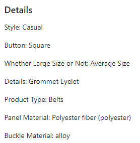 ***Golf*** White / Black Belt