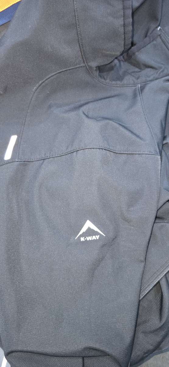 K-Way Thermalator SoftShell3 Jacket (Black) Size XL