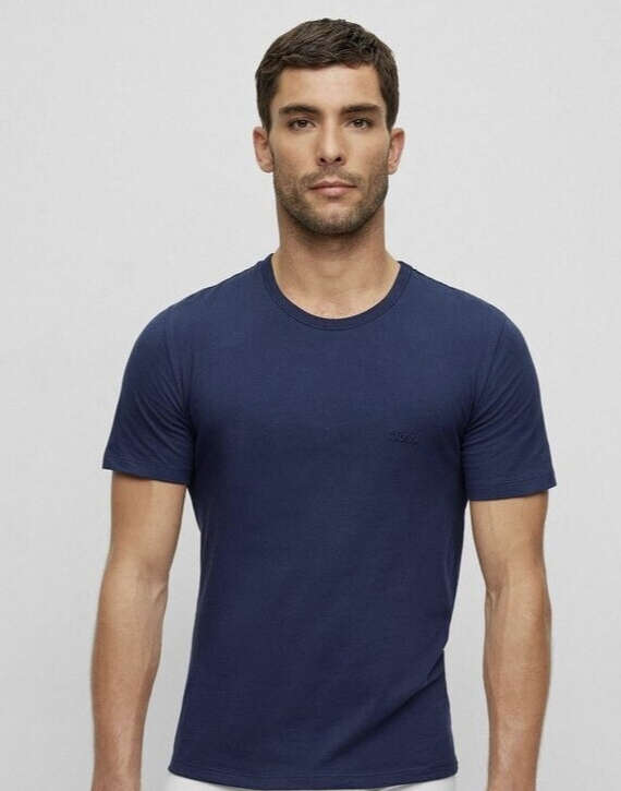 HUGO BOSS T-Shirt Blue ***100000000% Original & New*** BOUGHT IN GERMANY