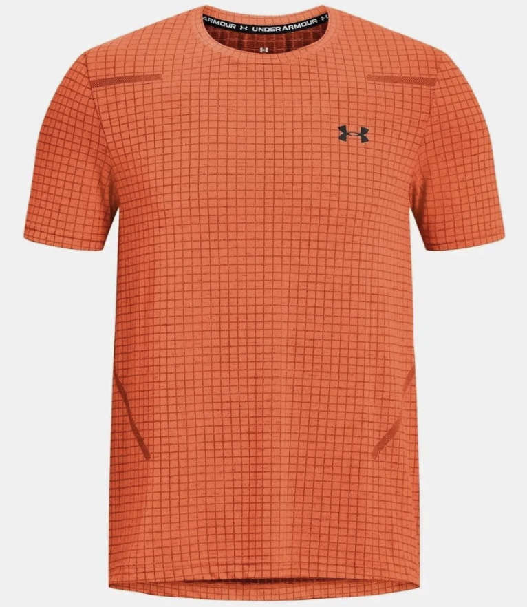 Under Armour Seamless Fitted T-Shirt (Orange)