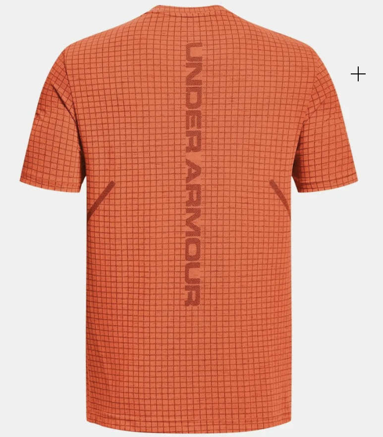 Under Armour Seamless Fitted T-Shirt (Orange)