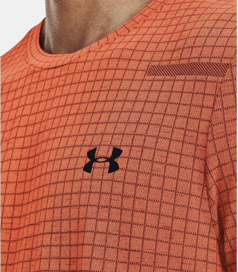 Under Armour Seamless Fitted T-Shirt (Orange)