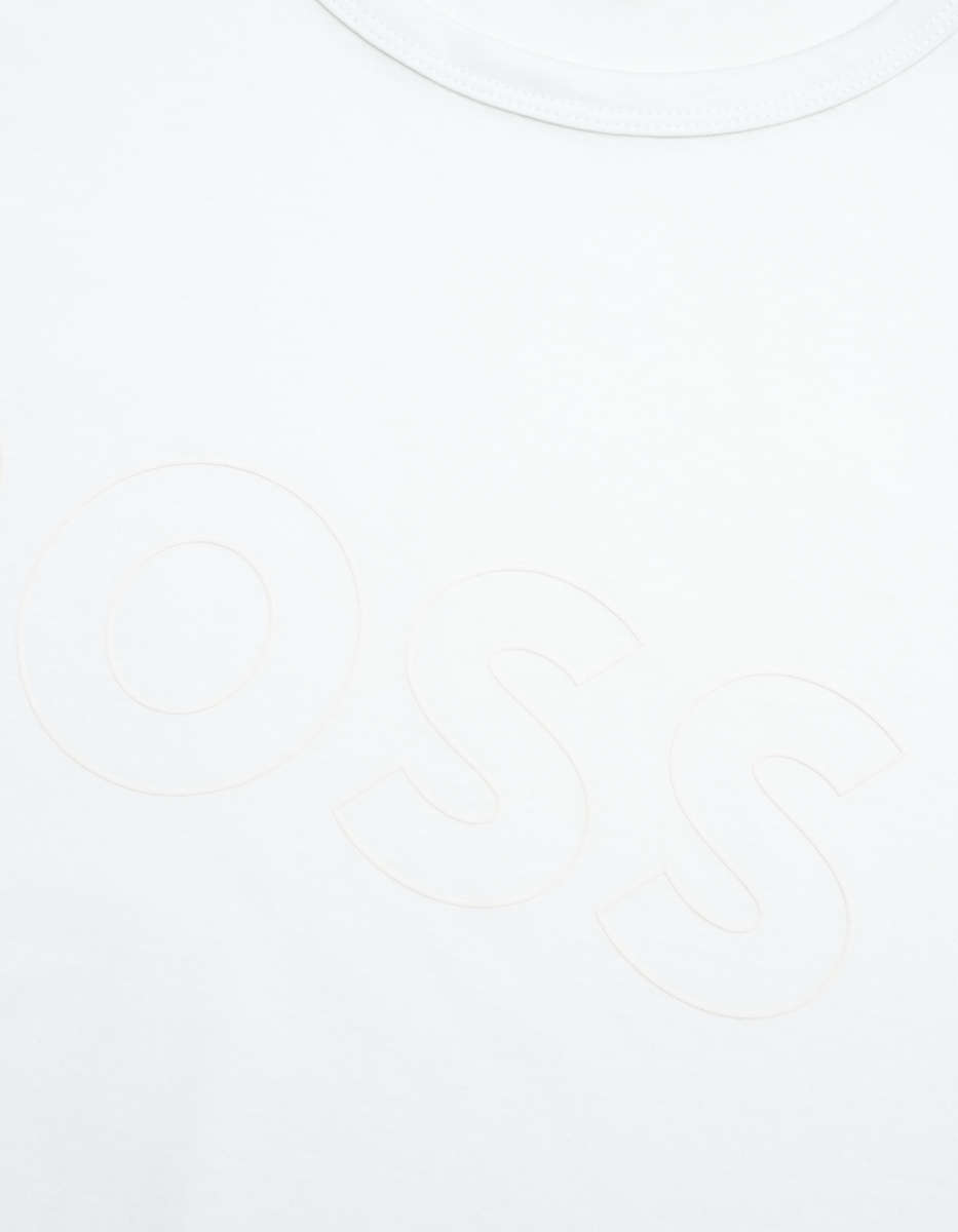 BOSS Rich White T-Shirt with BOSS emblem - Size 3XL