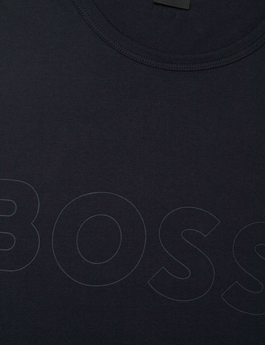 BOSS Black T-Shirt with BOSS emblem - Size 3XL