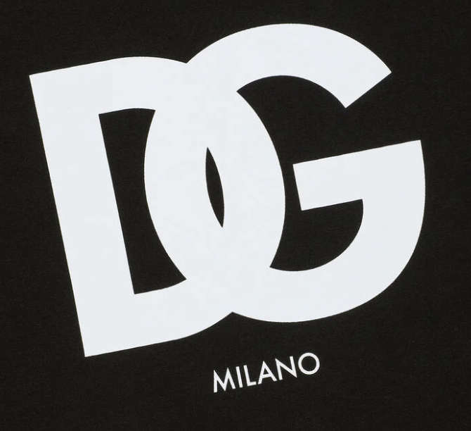 Dolce & Gabbana Black Embossed T-Shirt