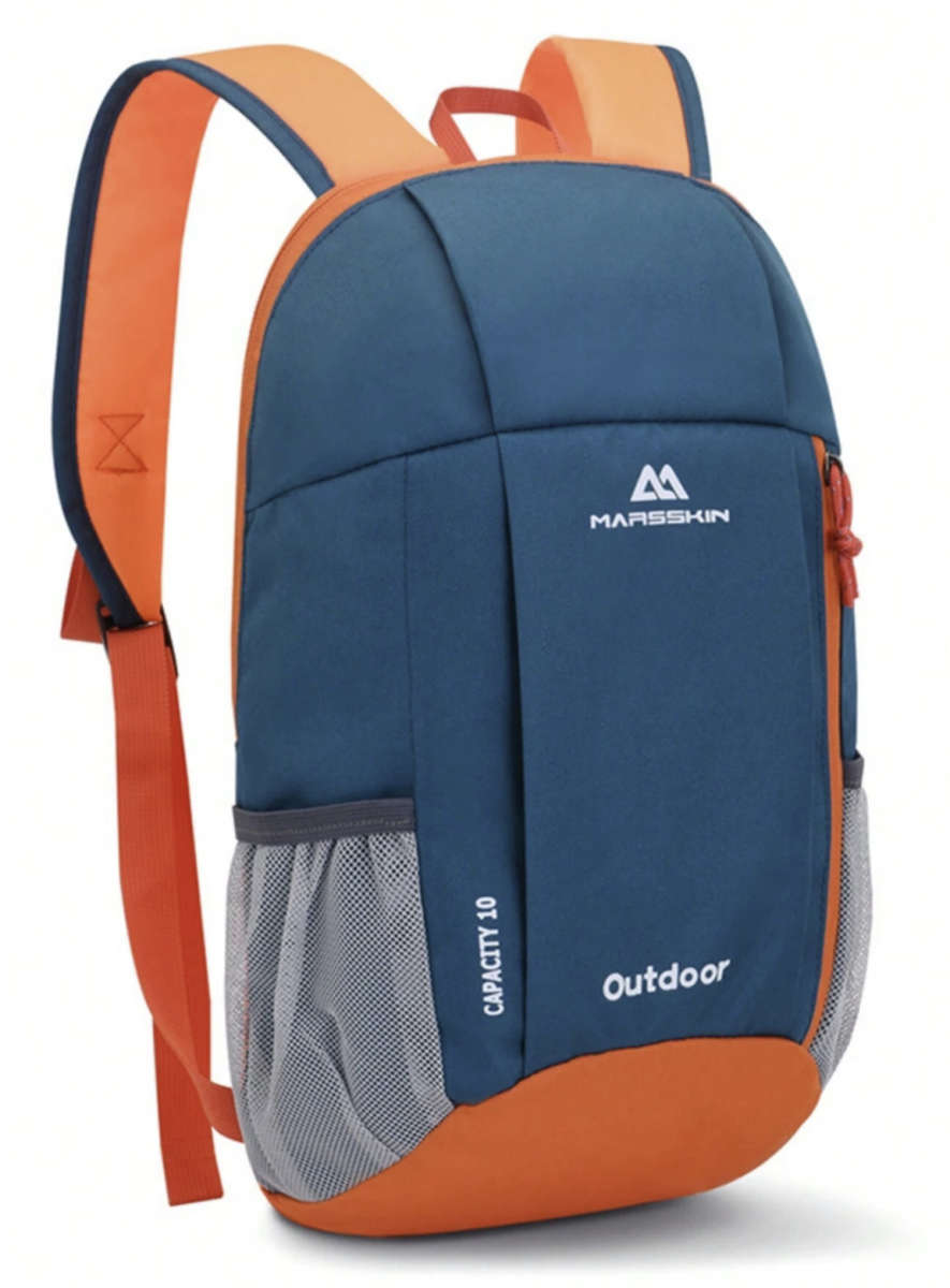 Multifunction Unisex Waterproof Backpack (Teal / Orange)