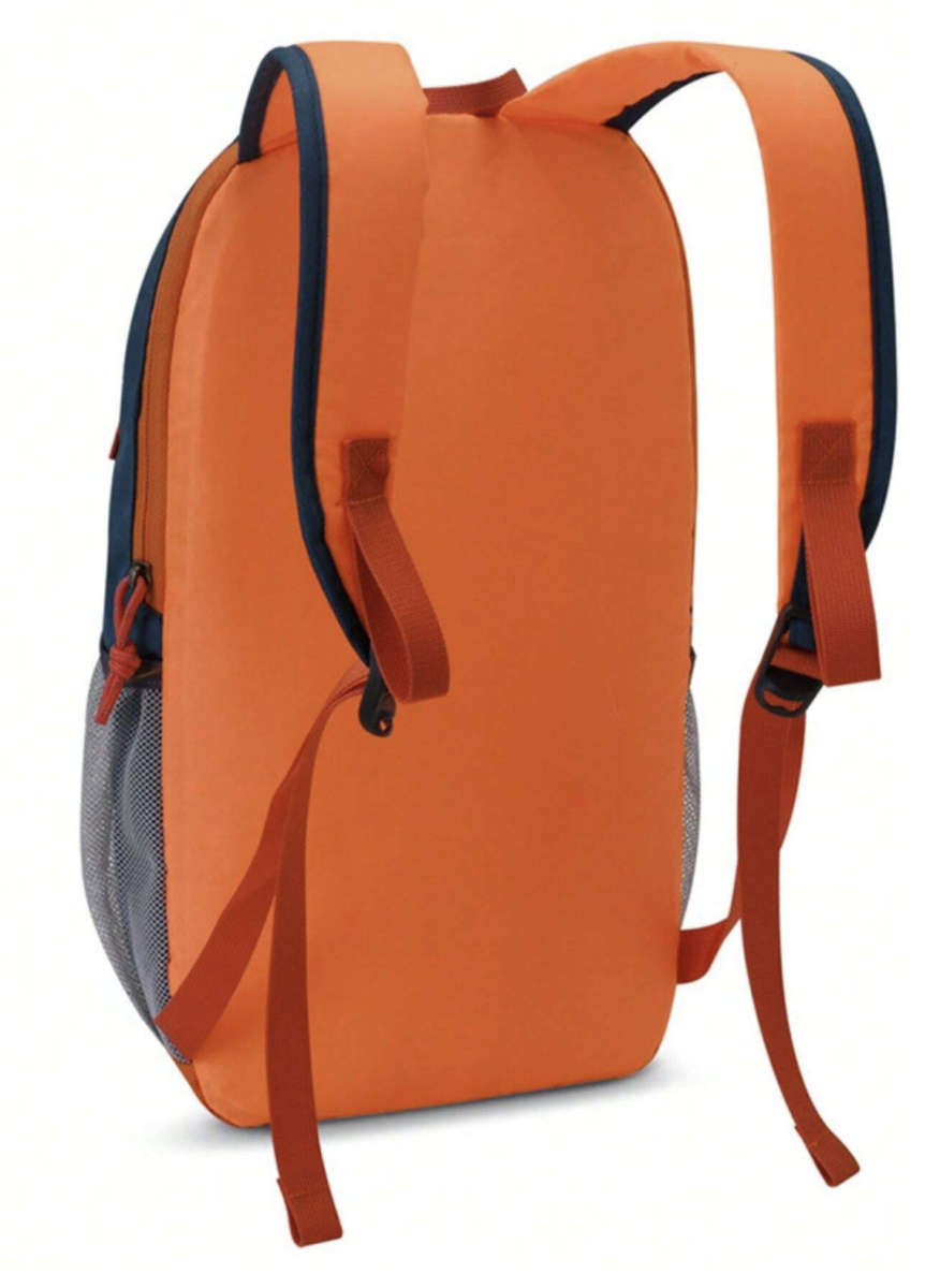 Multifunction Unisex Waterproof Backpack (Teal / Orange)