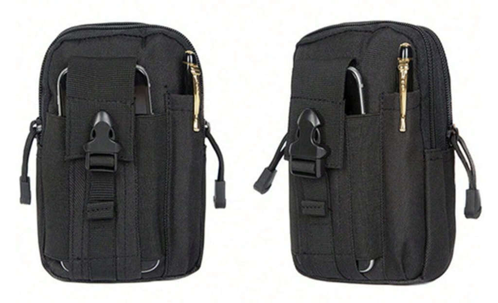 Multifunction Waist Bag (Black)... Bought in Dubai