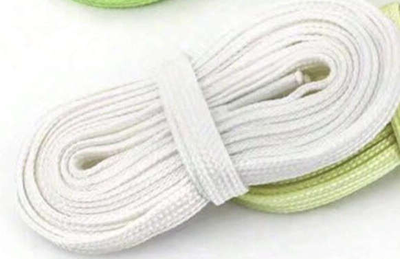 White Glow-in-the-Dark Shoe Laces