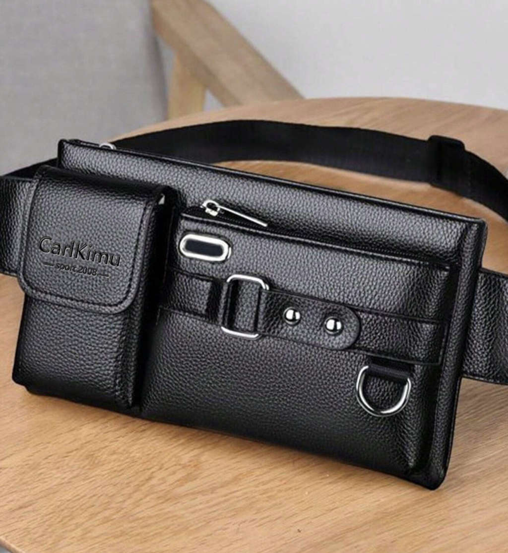 Multifunction Waterproof Moon / Sling / Bum Bag (Black)... ***Bought in Abu Dhabi***