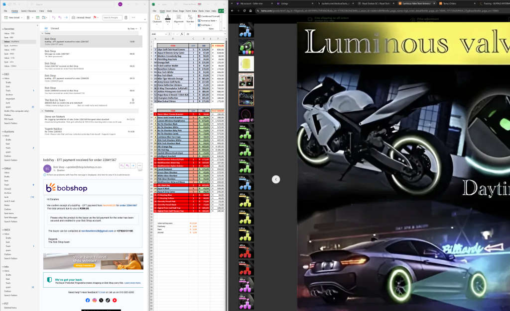 Star Orange Glow-in-the-Dark Tyre Valve Cap