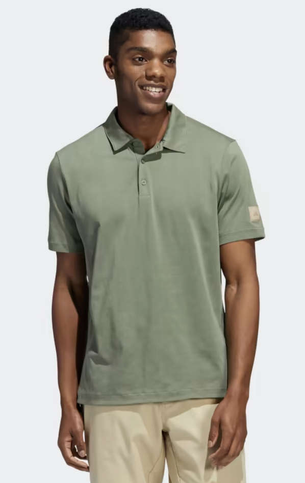Adidas Adicross Natural Green Polo Shirt