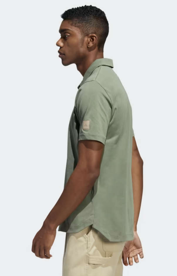 Adidas Adicross Natural Green Polo Shirt