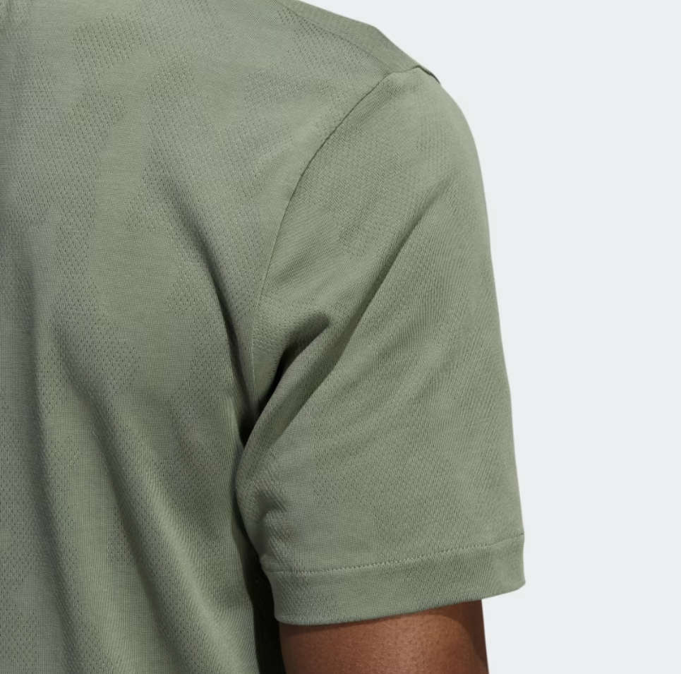 Adidas Adicross Natural Green Polo Shirt