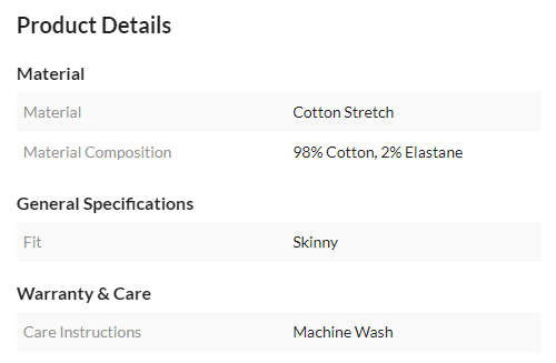 Lee Cooper Skinny Jeans ***Bought in Doha, Qatar***