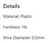 67-Piece Metallic Eternal Pencil Set (Blue Metalic)