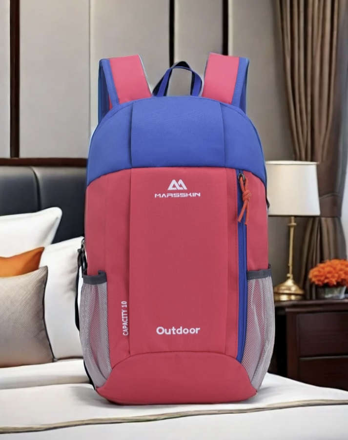 Multifunction Unisex Waterproof Backpack (Pink / Purple)