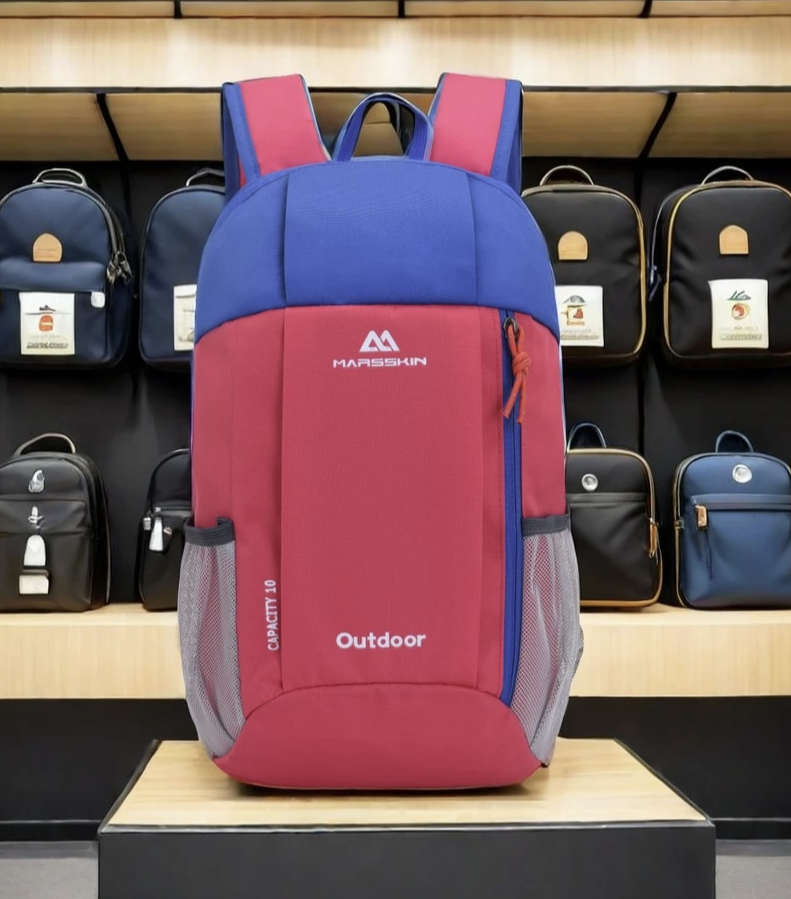 Multifunction Unisex Waterproof Backpack (Pink / Purple)