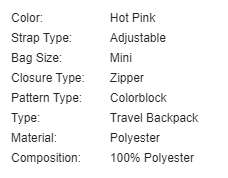 Multifunction Unisex Waterproof Backpack (Pink / Purple)