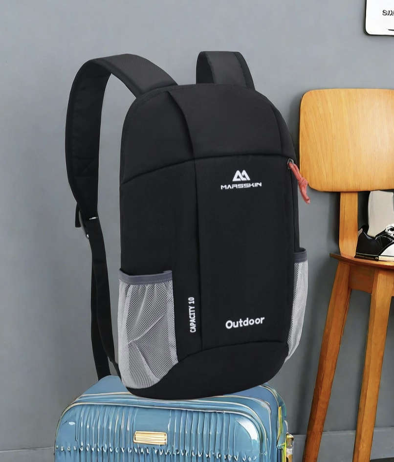 Multifunction Unisex Waterproof Backpack (Black)