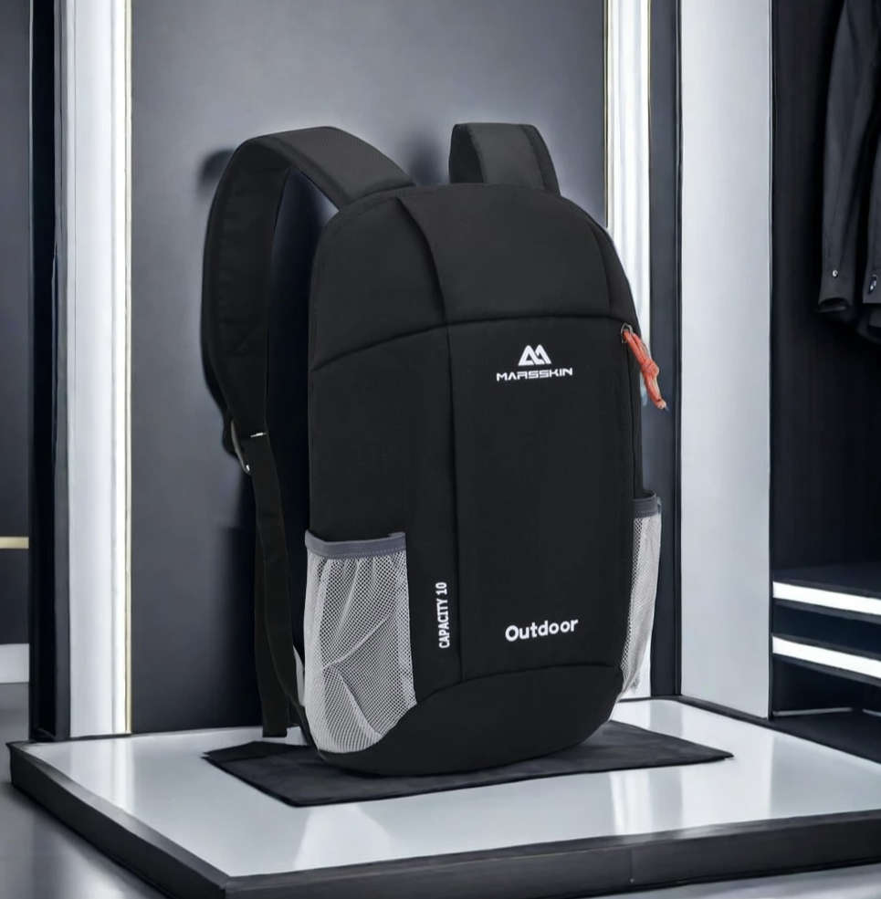 Multifunction Unisex Waterproof Backpack (Black)