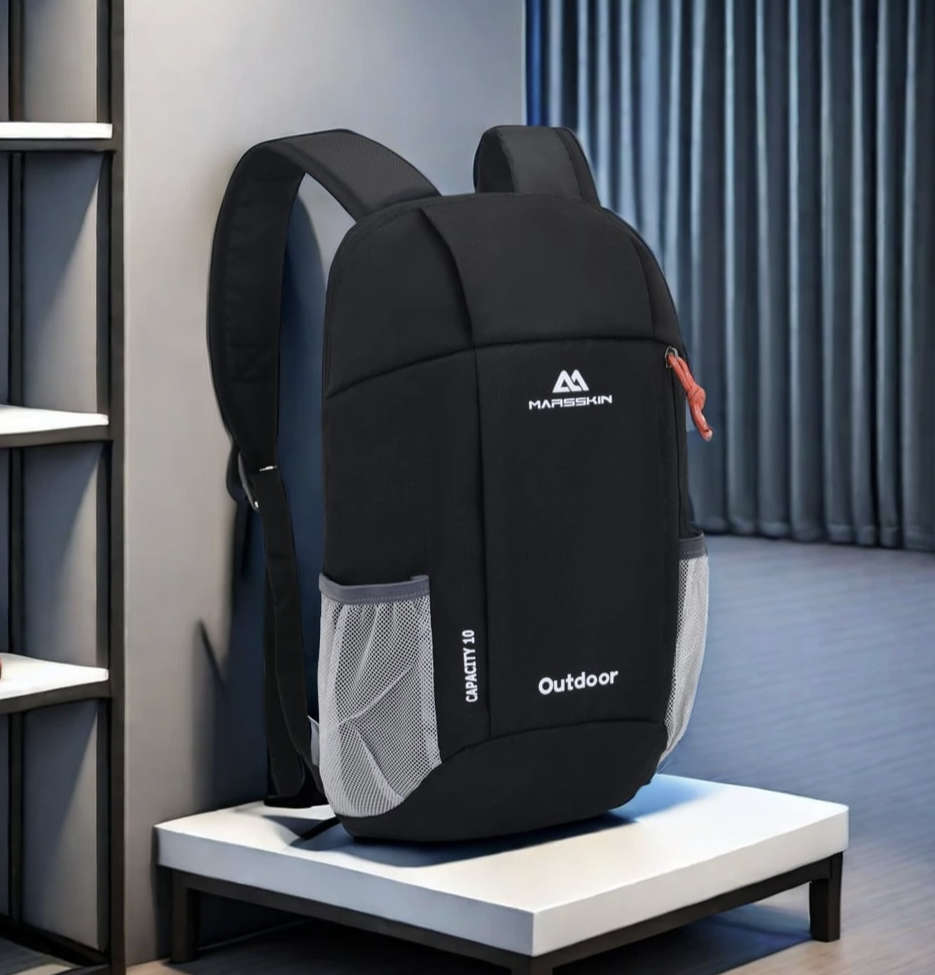 Multifunction Unisex Waterproof Backpack (Black)