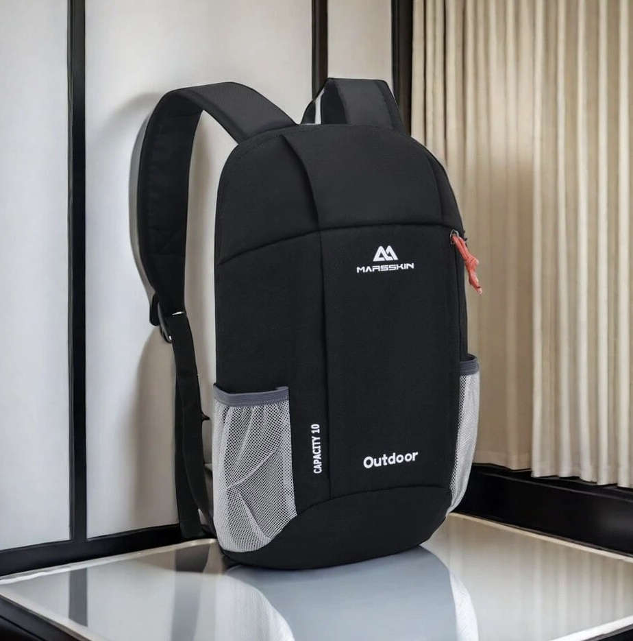 Multifunction Unisex Waterproof Backpack (Black)