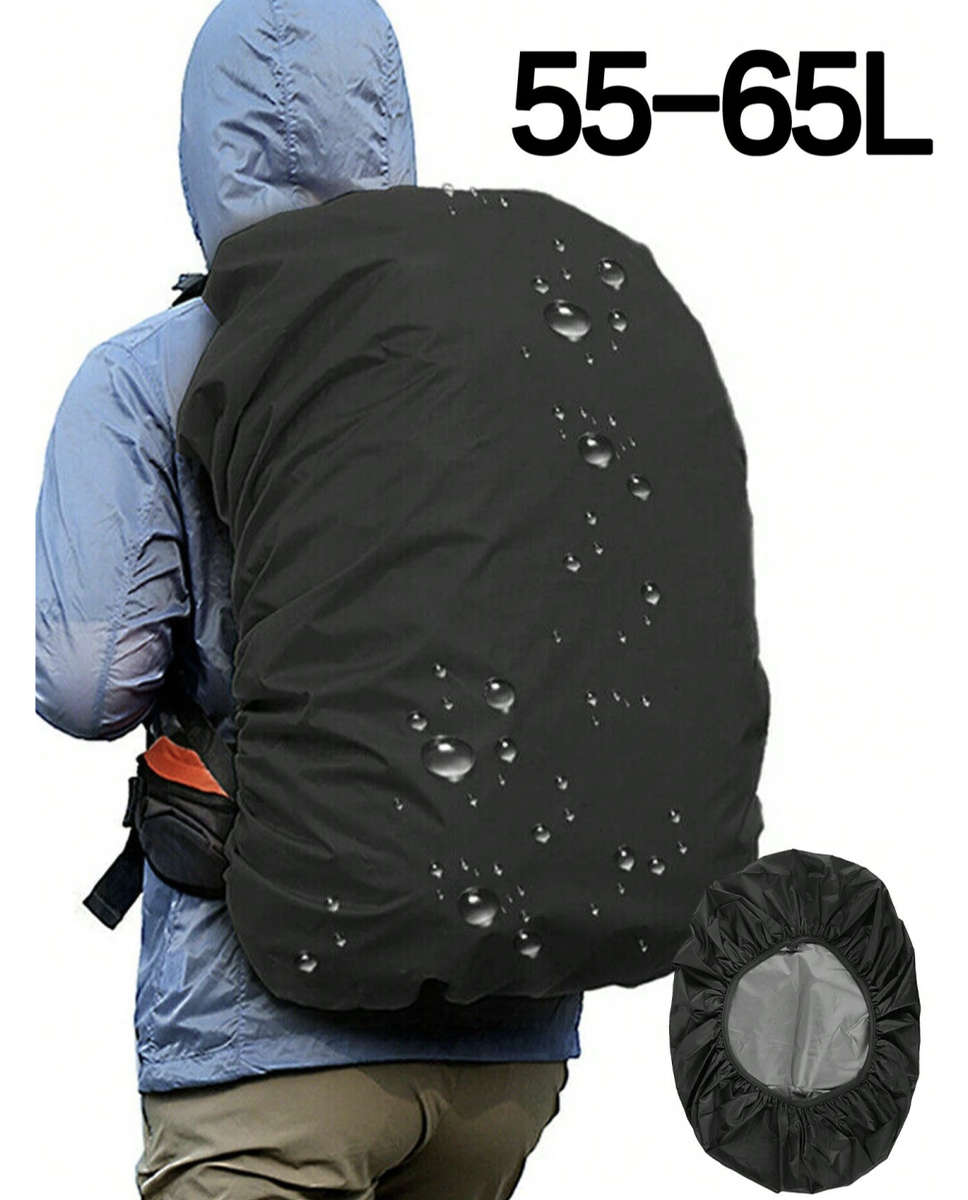 60L Nylon Waterproof Backpack Cover
