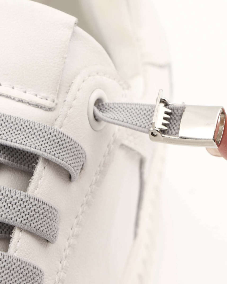 No Tie Shoelace (Grey)
