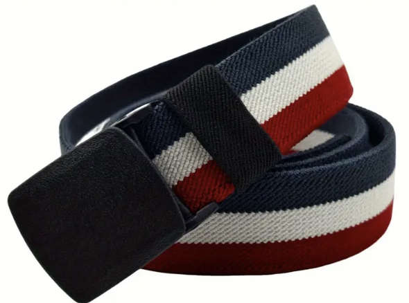 ***GOLF*** Canvas 3 tone Belt 130cm