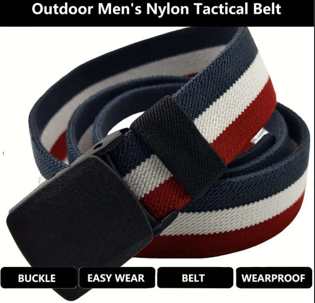 ***GOLF*** Canvas 3 tone Belt 130cm