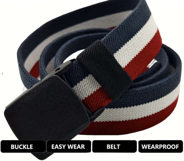 ***GOLF*** Canvas 3 tone Belt 130cm
