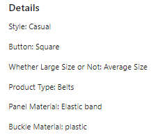 ***GOLF*** Canvas 3 tone Belt 130cm