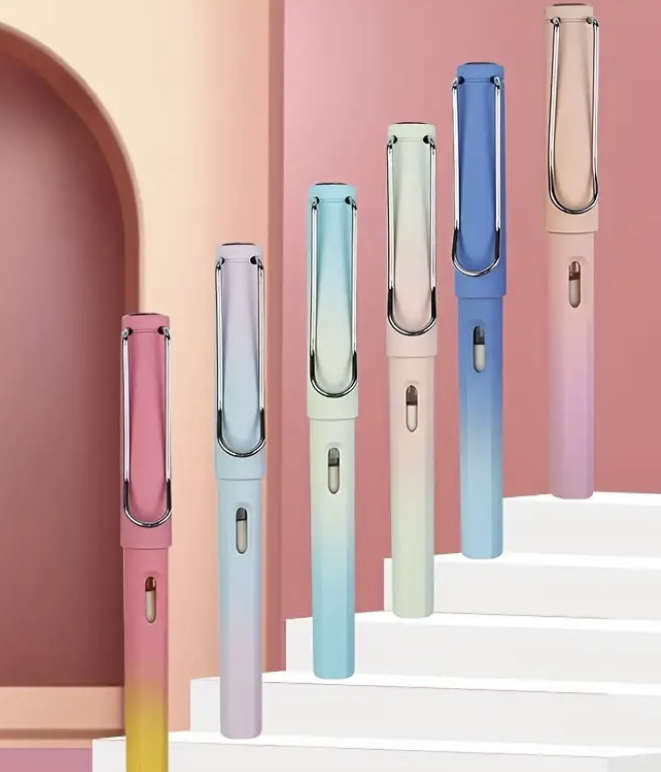 73-Piece Metallic Eternity Pencil Set (Light Blue)