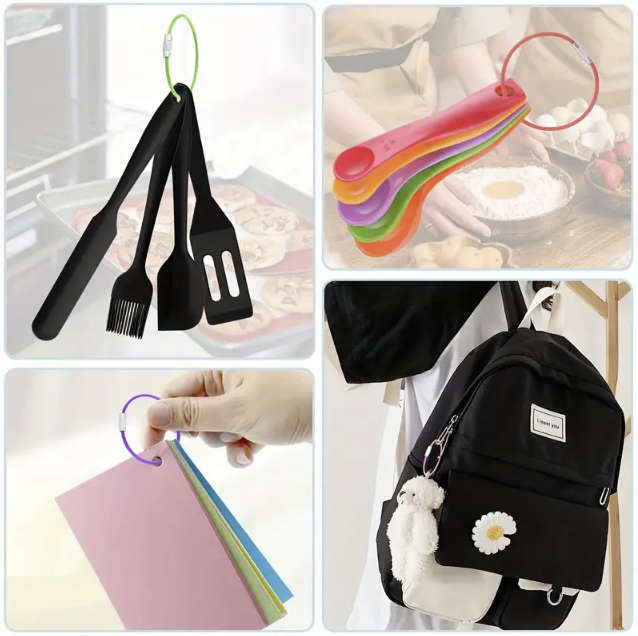 10pcs / 1 pack Stainless Steel Multi-purpose Cable Wire (Multi-colour pack)