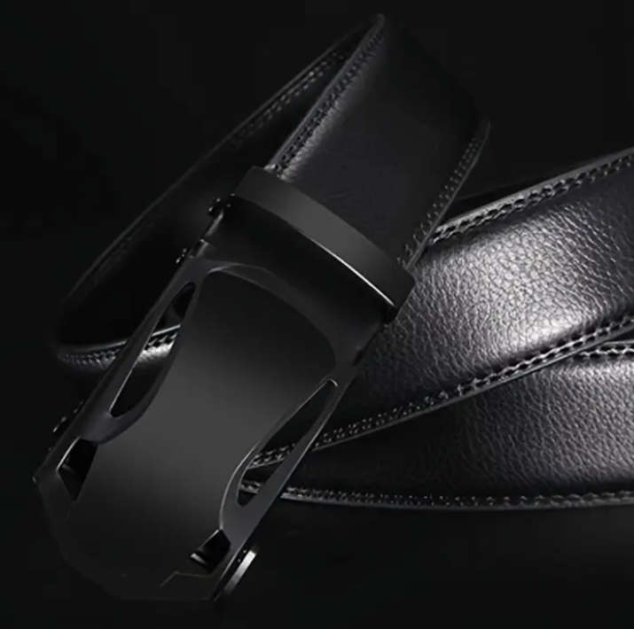 ***GOLF*** Black PU Leather 160cm - 170cm Adjustable Belt