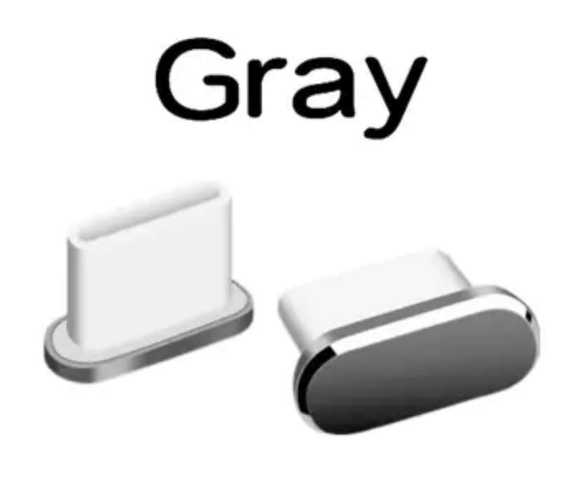 Cellphone TYPE-C port Dust Protector (Black)