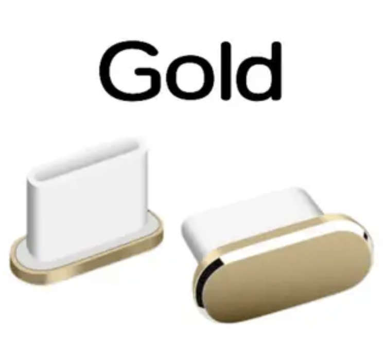 Cellphone TYPE-C port Dust Protector (Black)