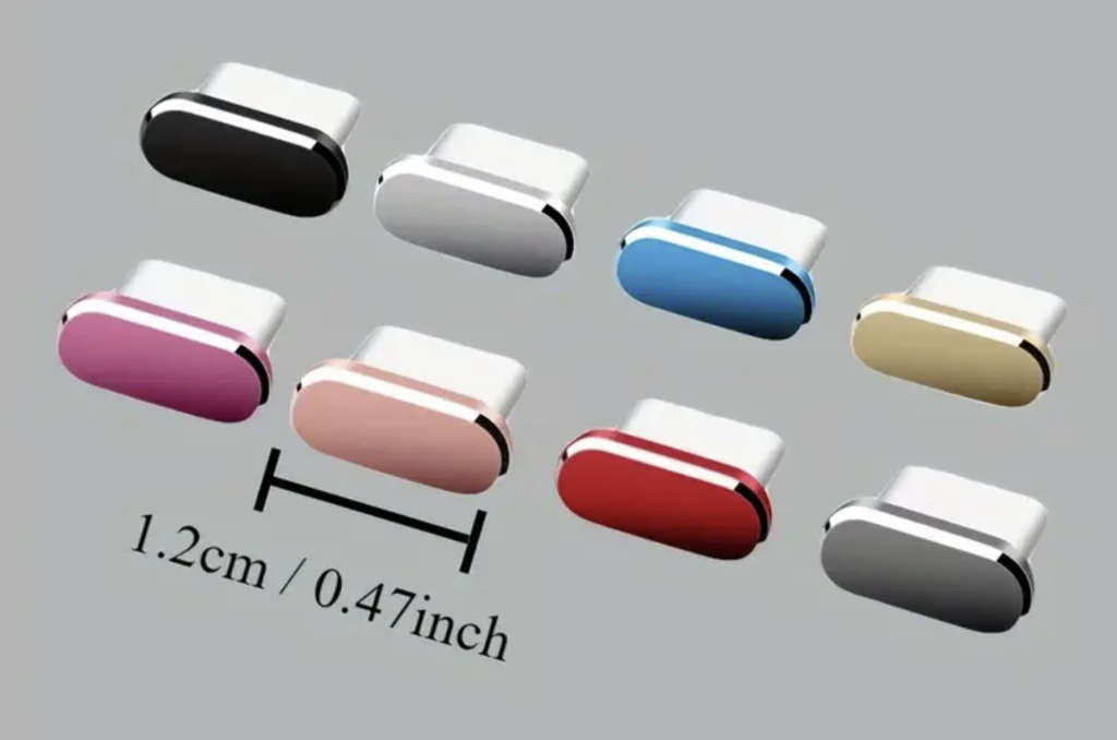 Cellphone TYPE-C port Dust Protector (Black)