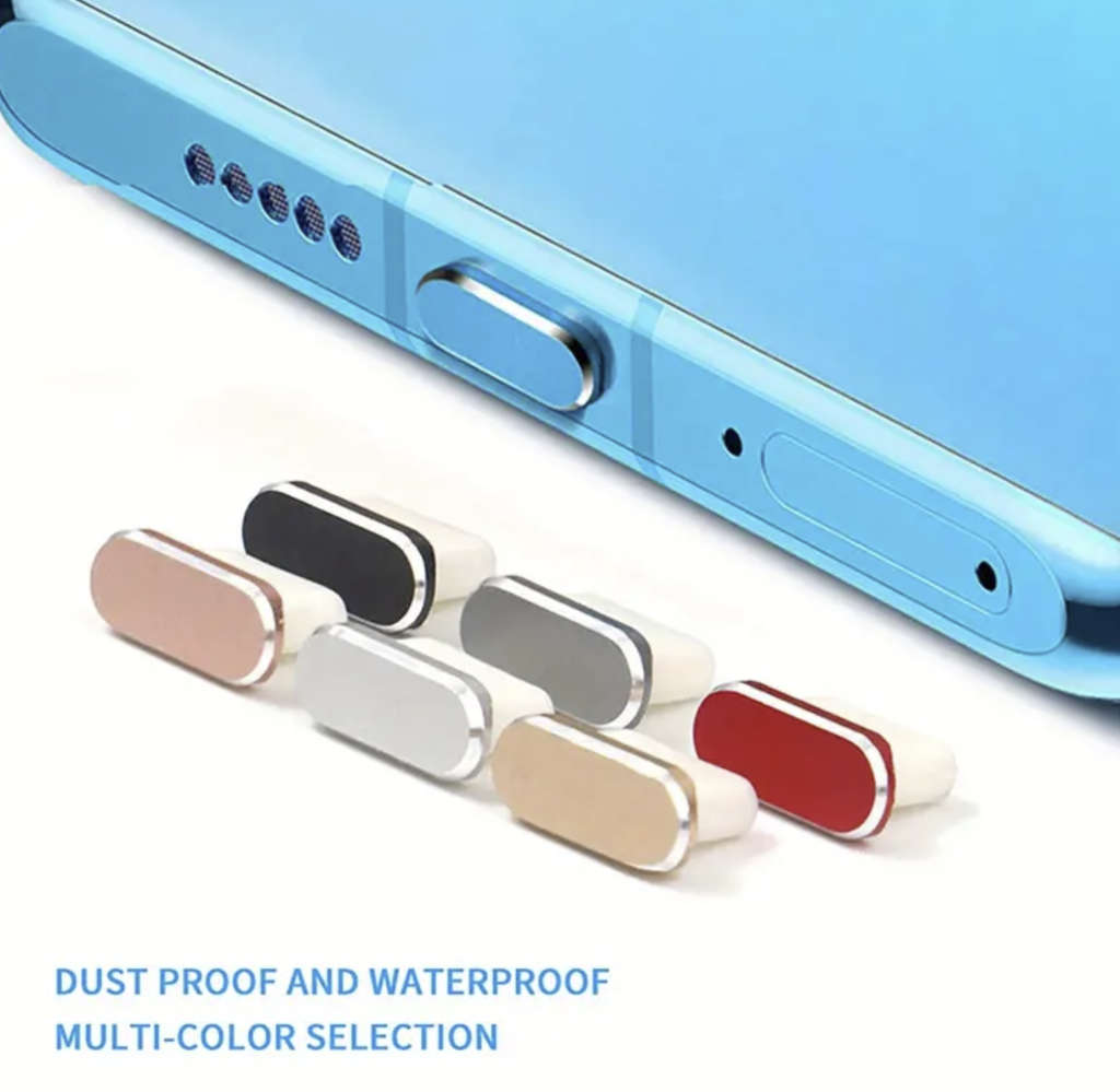 Cellphone TYPE-C port Dust Protector (Black)